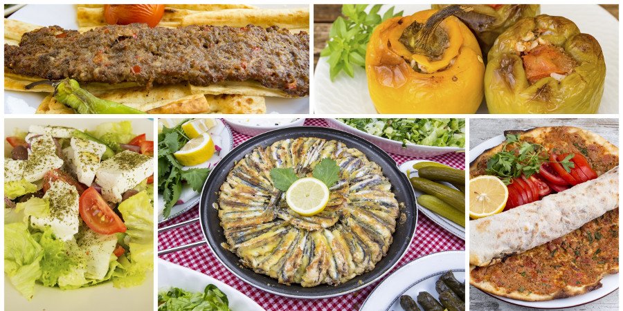 Piatti tradizionali della cucina turca