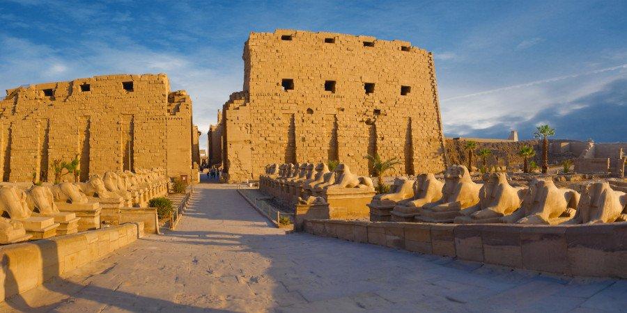 Il viale delle Sfingi di Karnak